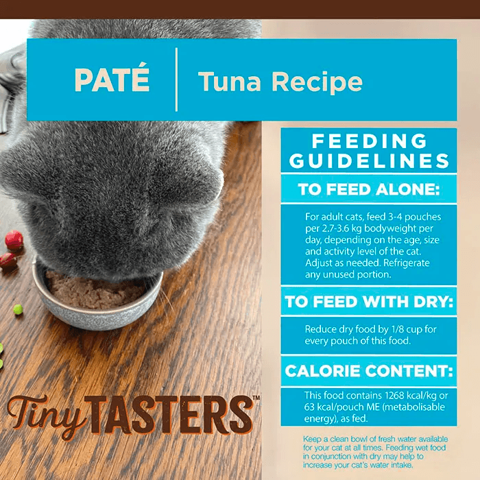 WELLNESS Core Tiny Tasters Wet Cat Food Tuna Pate 50GX12 - Sparklet