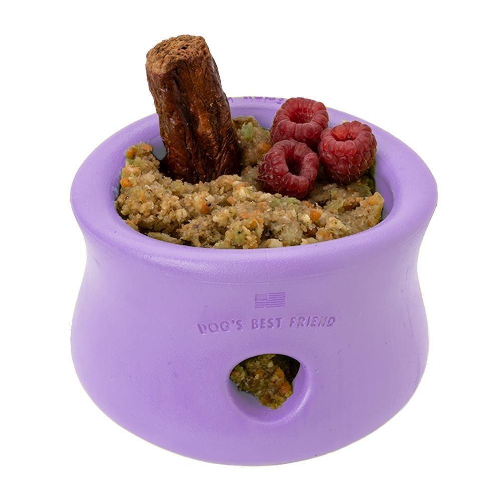 WEST PAW Toppl Treat Dispensing Wobbling Dog Toy & Food Bowl - Lavender - Sparklet