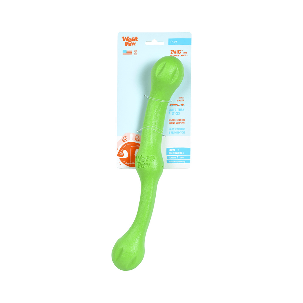 WEST PAW Zwig Tug & Fetch Stick Dog Toy - Sparklet