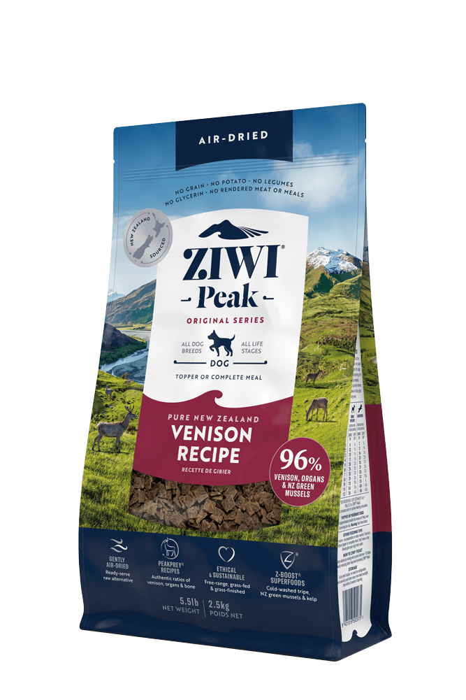 ZIWI PEAK Dog Air Dried Venison - 2.5kg - Sparklet