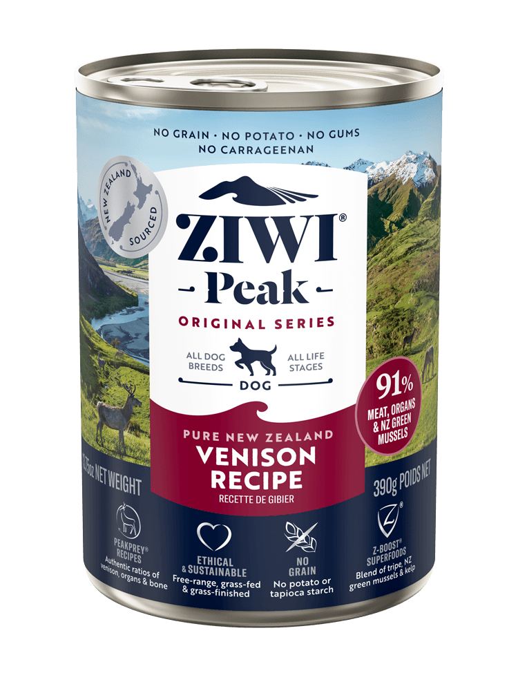 ZIWI PEAK Dog Dog Can Venison 390G / 390G X 12 - Sparklet