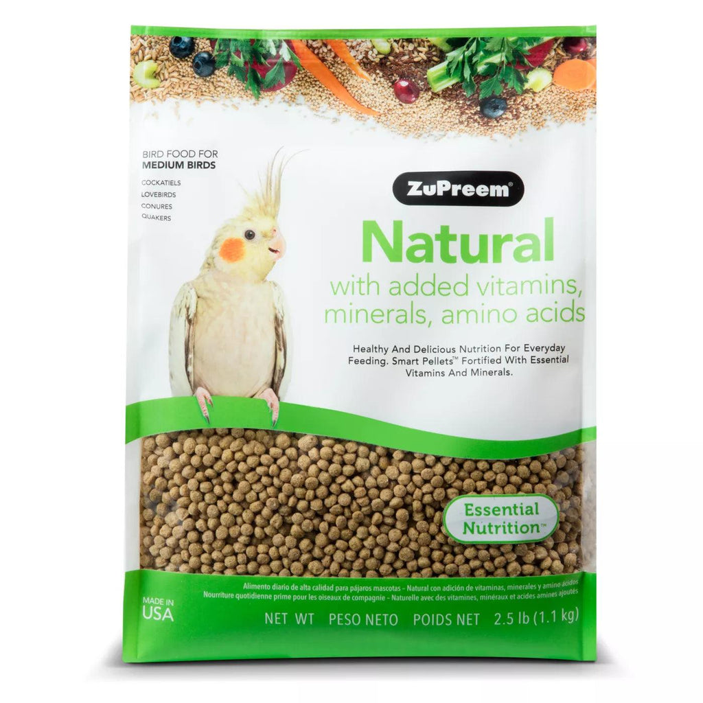 ZUPREEM Natural For Medium Birds 1.1KG - Sparklet