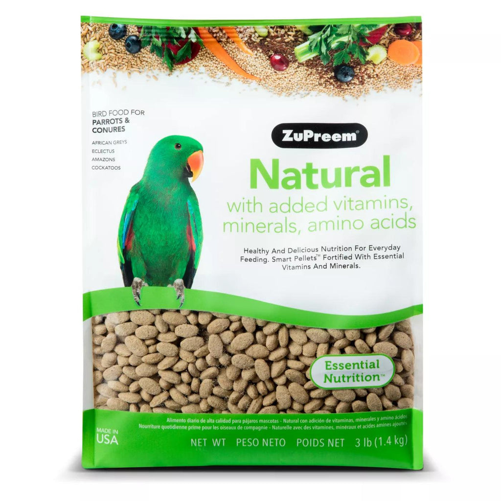 ZUPREEM Natural For Parrots & Conures 1.4KG - Sparklet