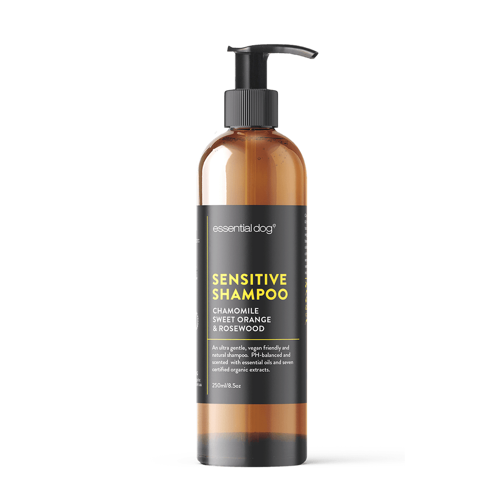 ESSENTIAL DOG Sensitive Shampoo (Chamomile, Sweet Orange & Rosewood) 250ML - Sparklet