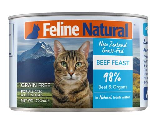 Feline Natural Canned Beef Feast 170G / 170G X 12 - Sparklet