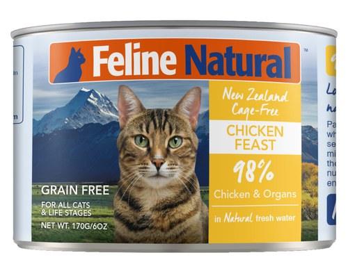 Feline Natural Canned Chicken Feast 170G / 170G X 12 - Sparklet