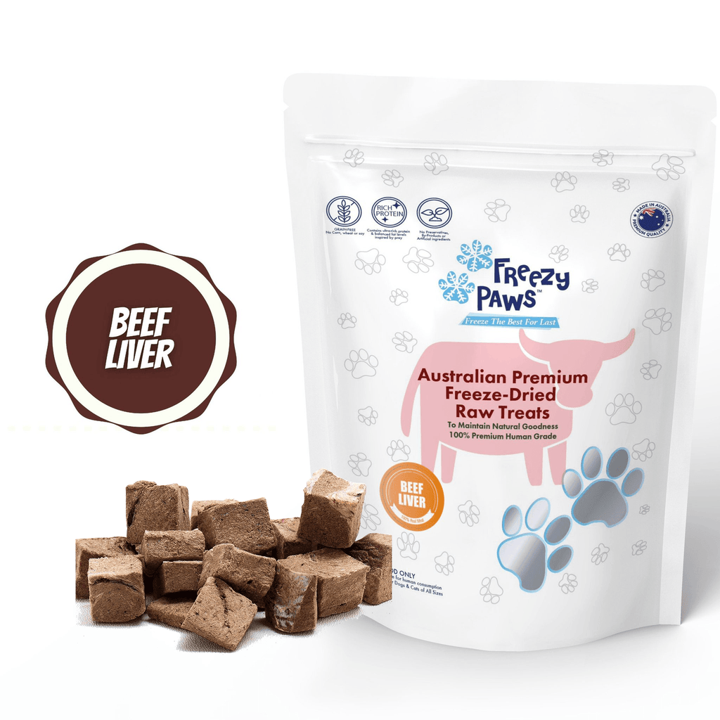 FREEZY PAWS Freeze-Dried Beef Liver Raw - Sparklet