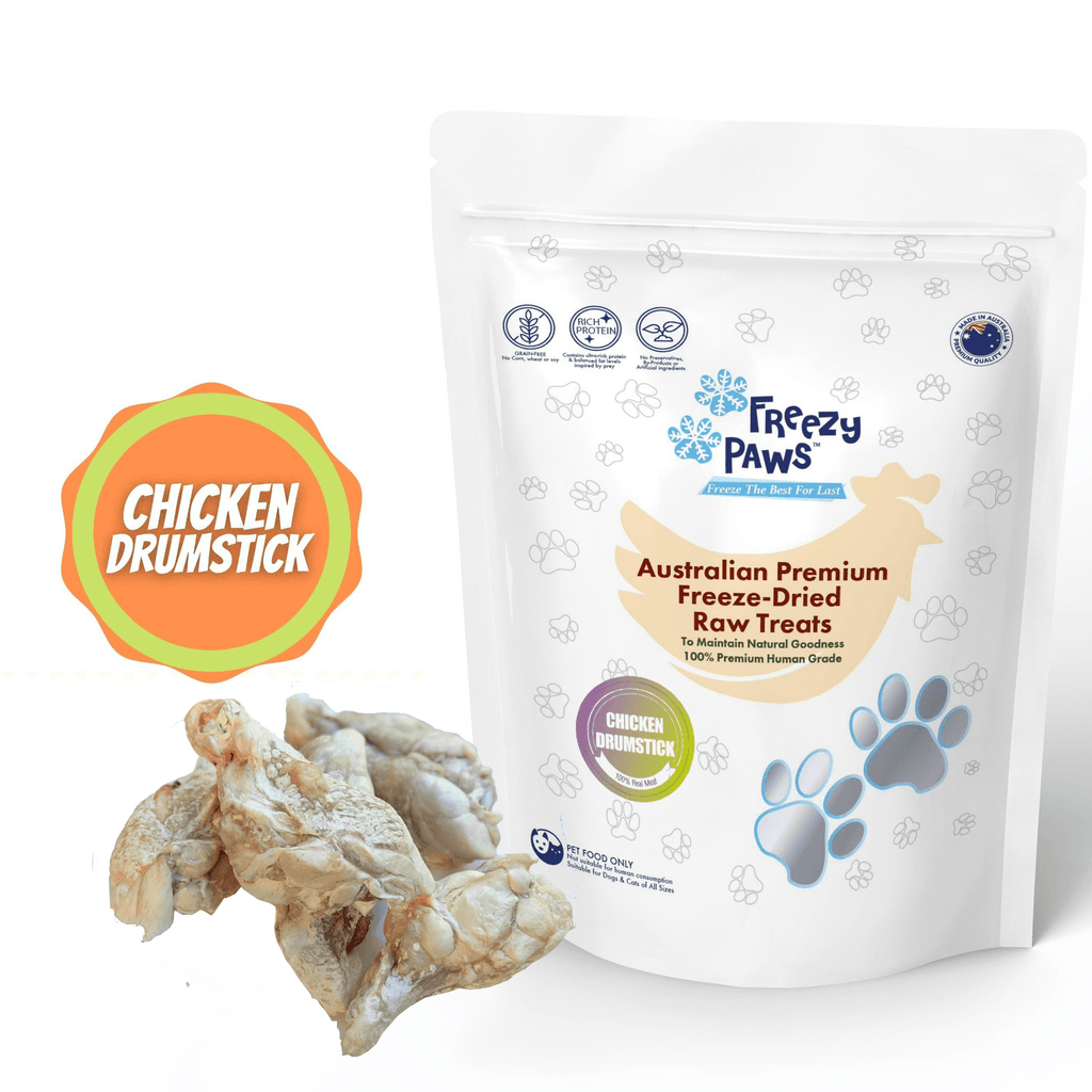 FREEZY PAWS Freeze-Dried Drumstick Raw - Sparklet