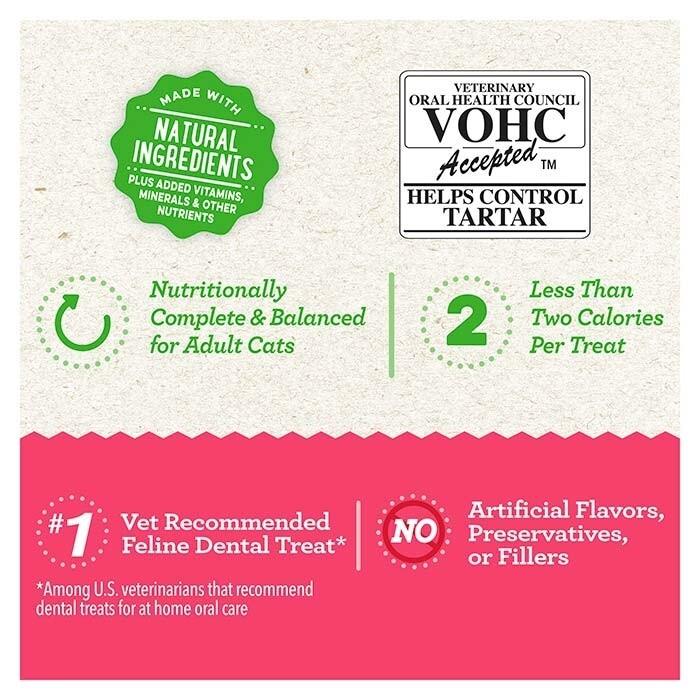 GREENIES VOHC Approved Cat Dental Treats - Salmon 60G - Sparklet