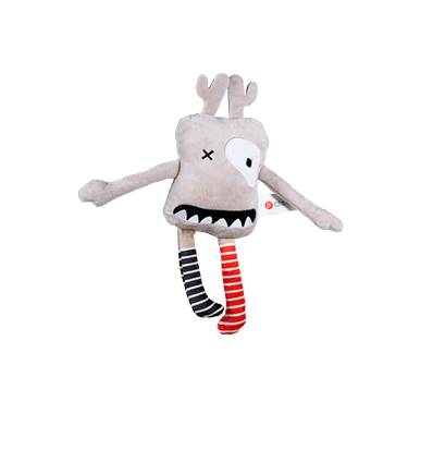 HONEYCARE Dog Squeaky Toy - Mr Sock - Sparklet