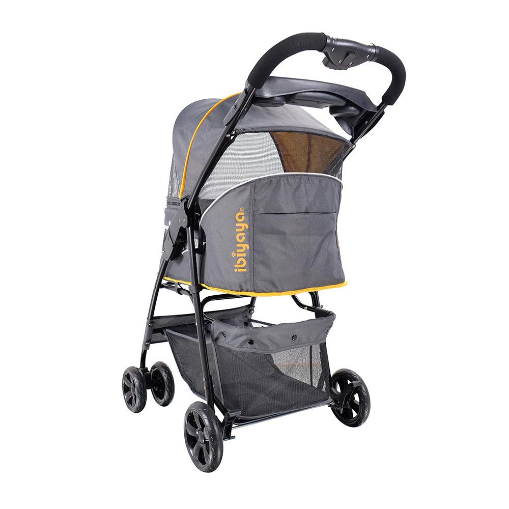 IBIYAYA Cloud 9 Pet Stroller for Cats & Dogs up to 20kg - Mustard Yellow - Sparklet