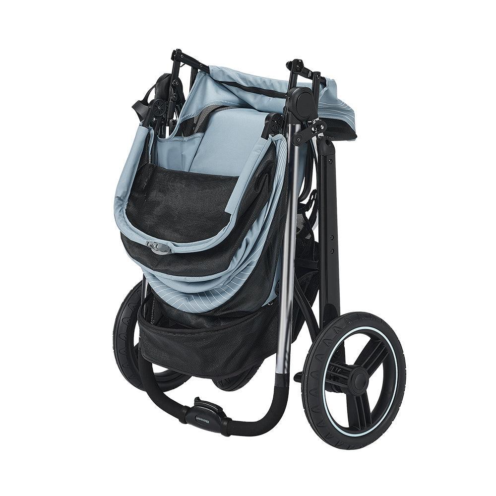 IBIYAYA The Beast Pet Jogging Stroller For Pets Up to 25kg - Flash Grey - Sparklet