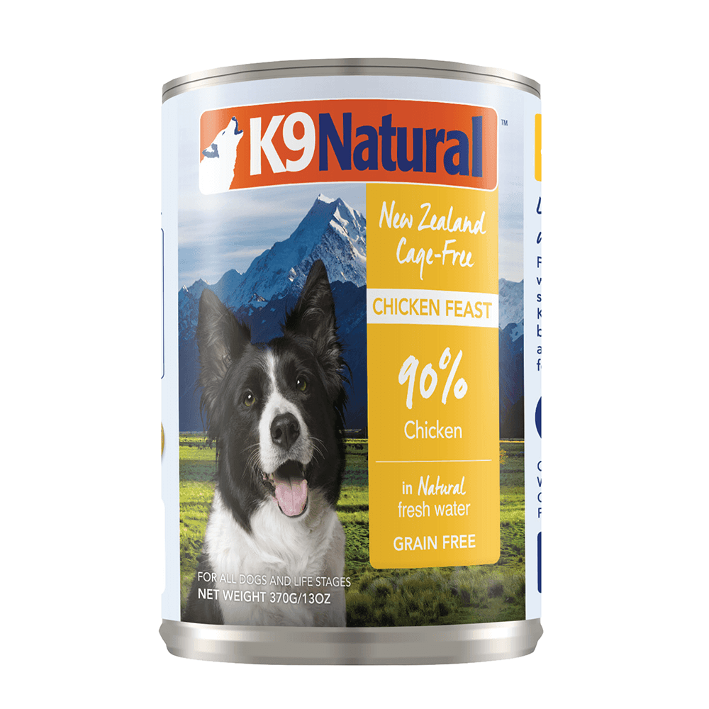 K9 Natural Canned Chicken Feast 370G / 370G X 12 - Sparklet