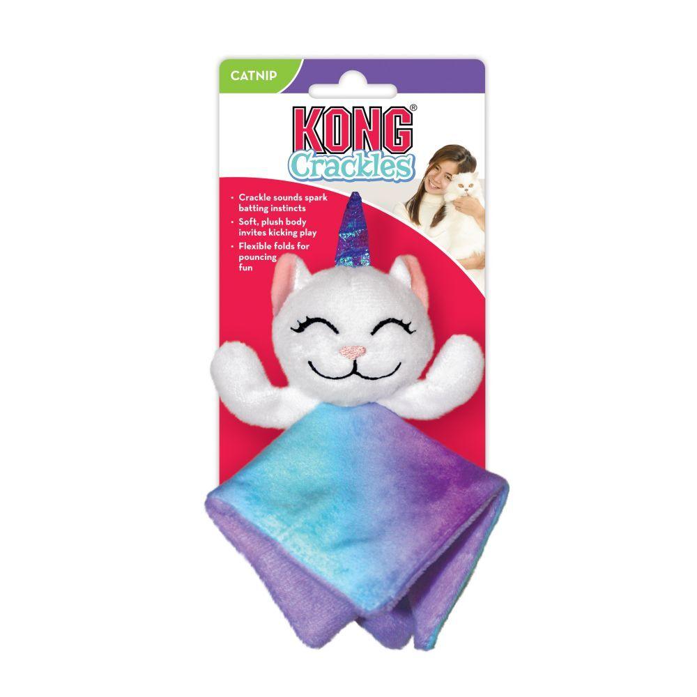 KONG Crackles Caticorn Cat Toy - Sparklet