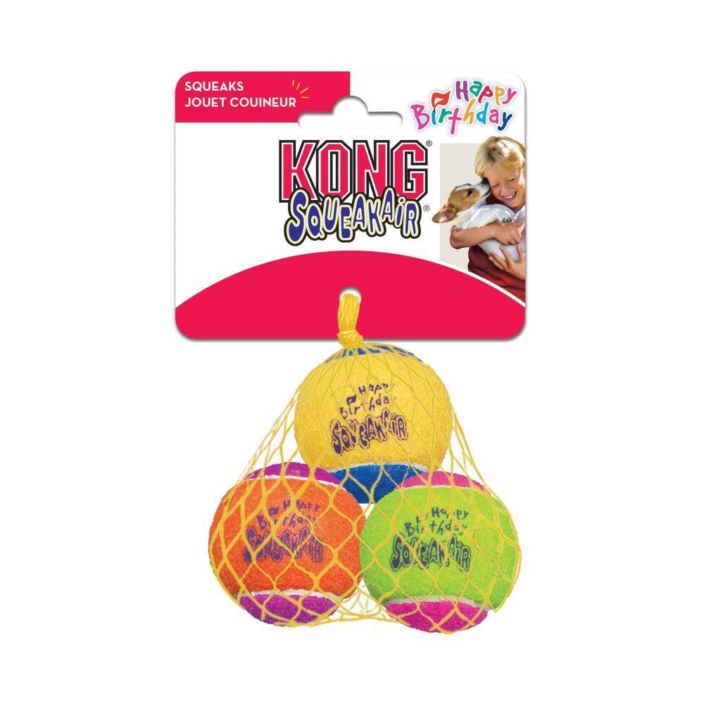 KONG SqueakAir Birthday Balls - Sparklet