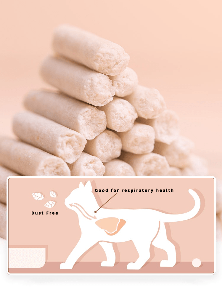 KUNGFU CAT Natural Tofu Litter 17.5L/6.5KG Original - Sparklet