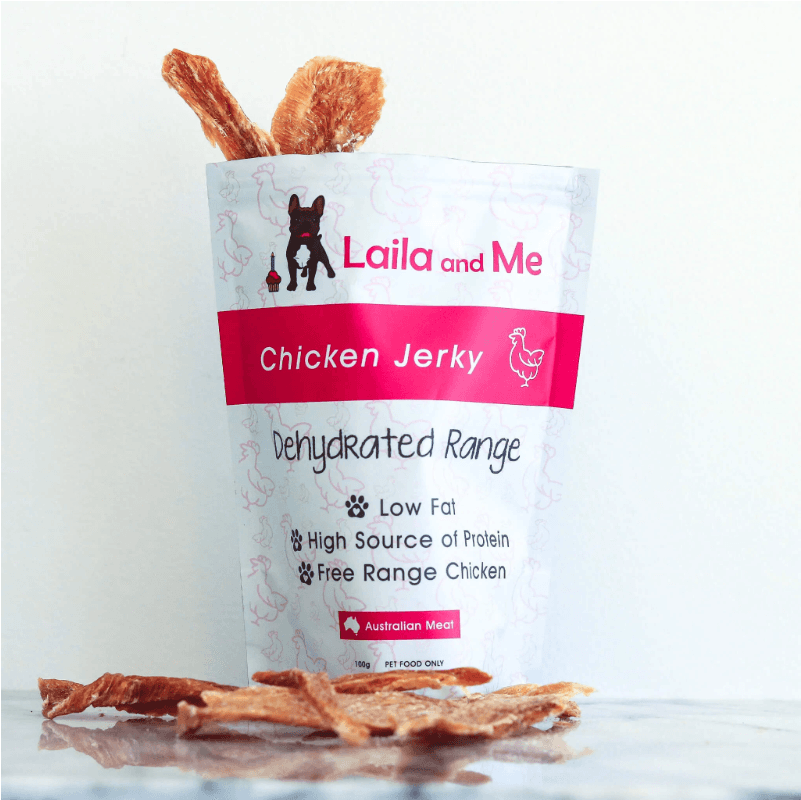 LAILA & ME Air Dried Australian Chicken Breast Jerky for Cats & Dogs 200G - Sparklet