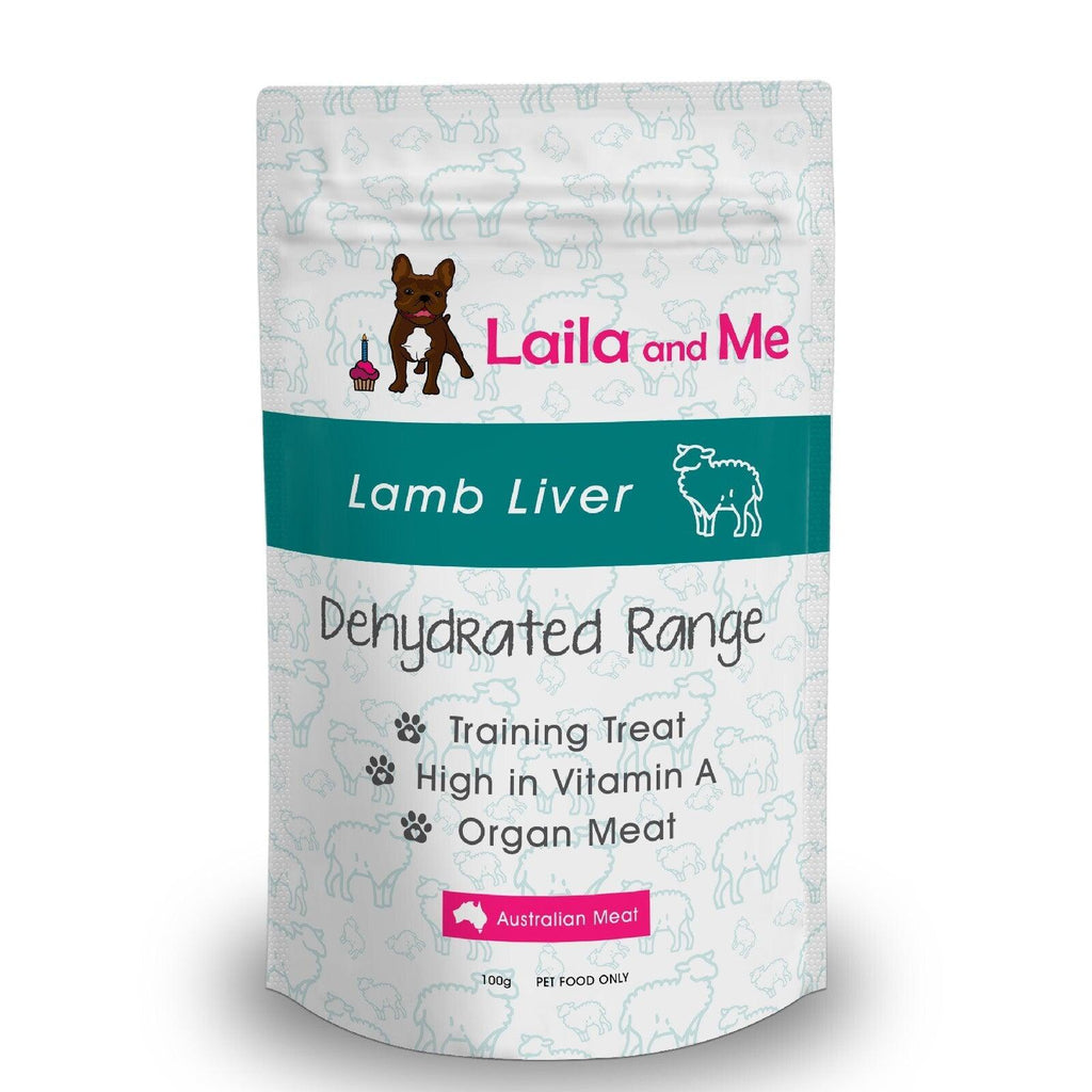 LAILA & ME Dehydrated Australian Lamb Liver Cat & Dog Treats 100G - Sparklet