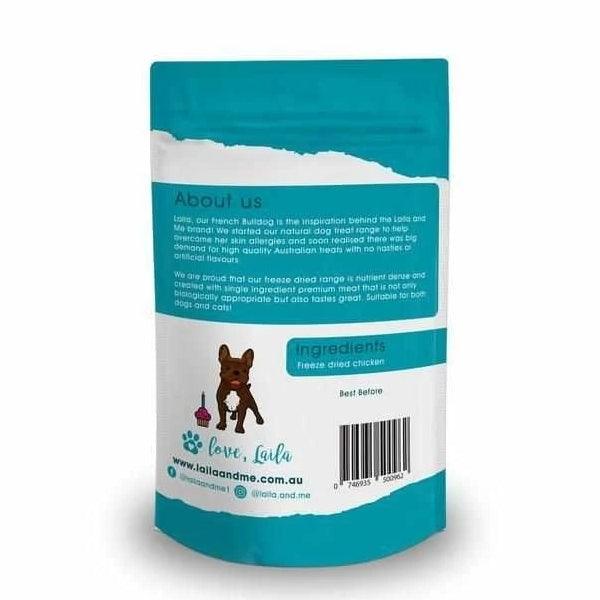 LAILA & ME Freeze Dried Australian Chicken Hearts for Cats & Dogs 140G - Sparklet