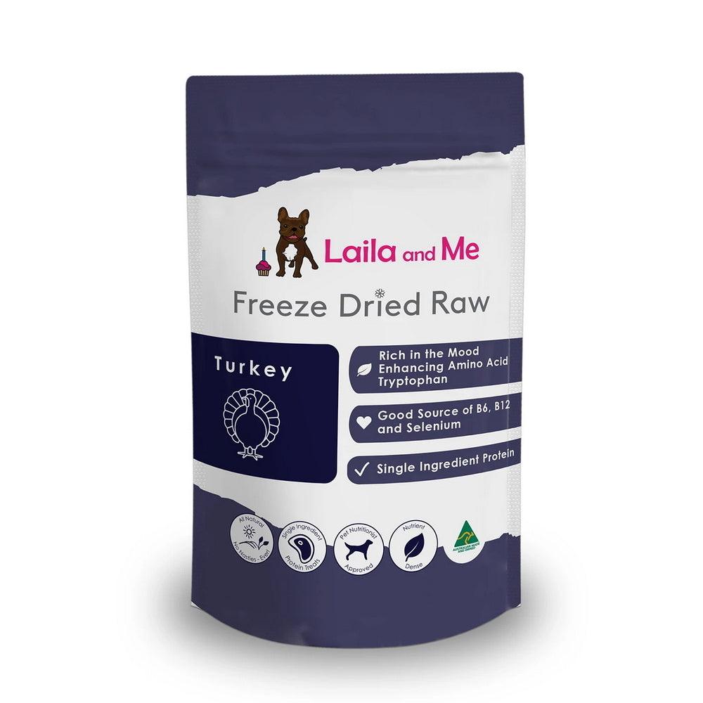 LAILA & ME Freeze Dried Australian Turkey Treats For Cats and Dogs 140G - Sparklet