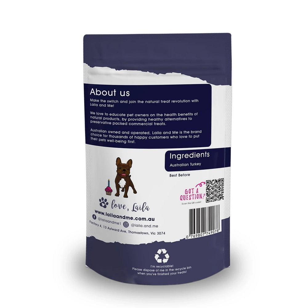 LAILA & ME Freeze Dried Australian Turkey Treats For Cats and Dogs 140G - Sparklet