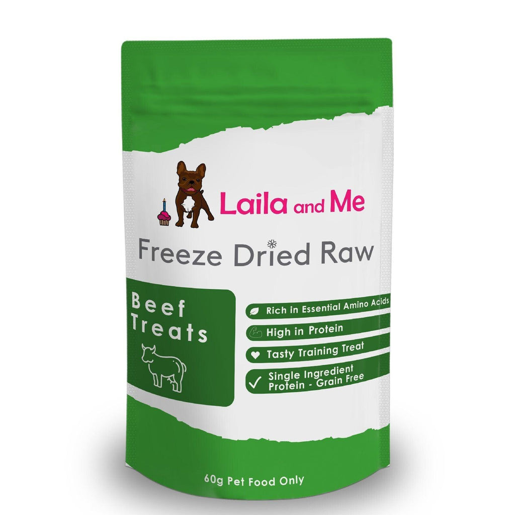 LAILA & ME Freeze Dried Raw Australian Beef Cat & Dog Treats 140G - Sparklet