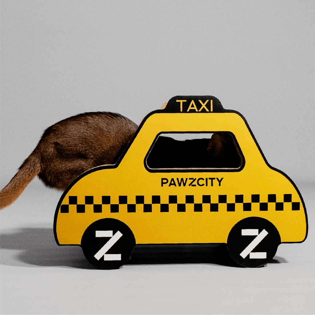 PAWZCITY Cat Scratcher Board - Taxi - Sparklet