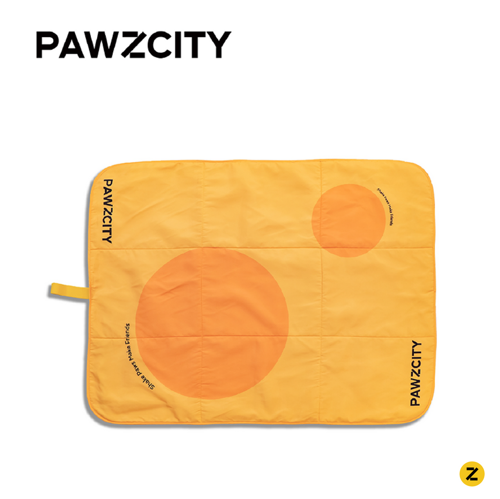 PAWZCITY Waterproof Travel Mat - Sunrise - Sparklet