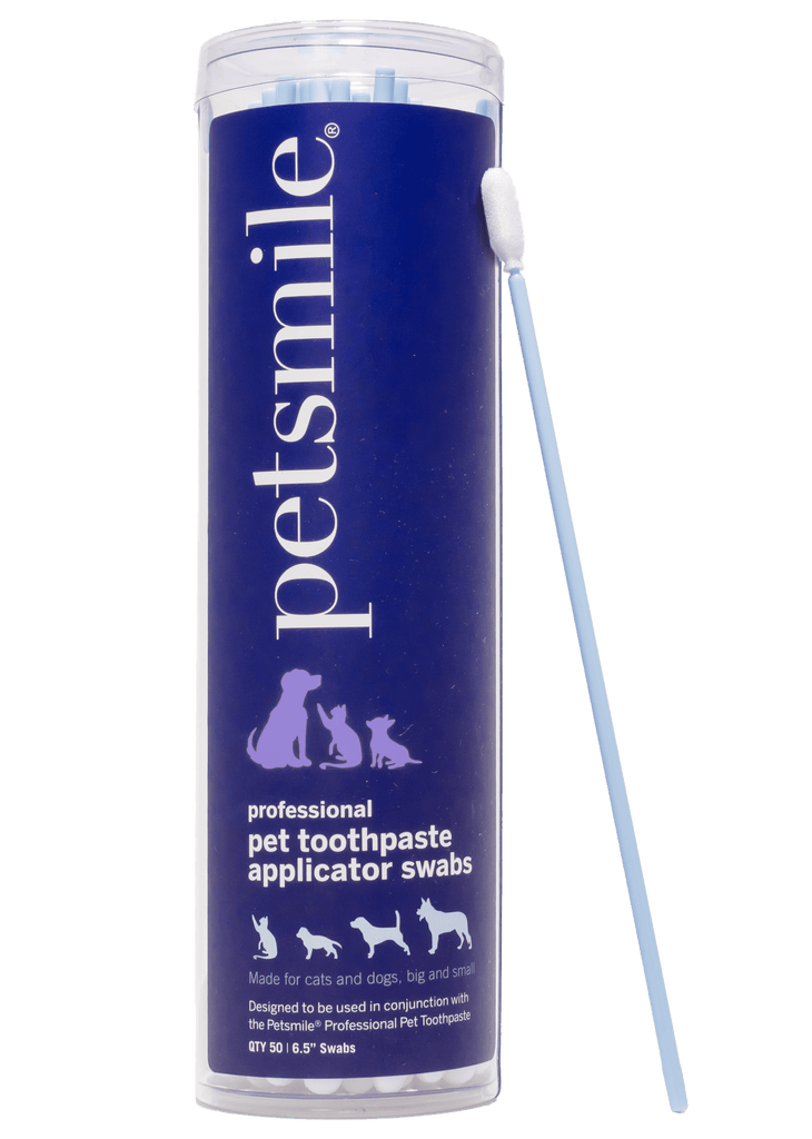 PETSMILE Toothpaste Applicator Swabs 50 PCS - Sparklet