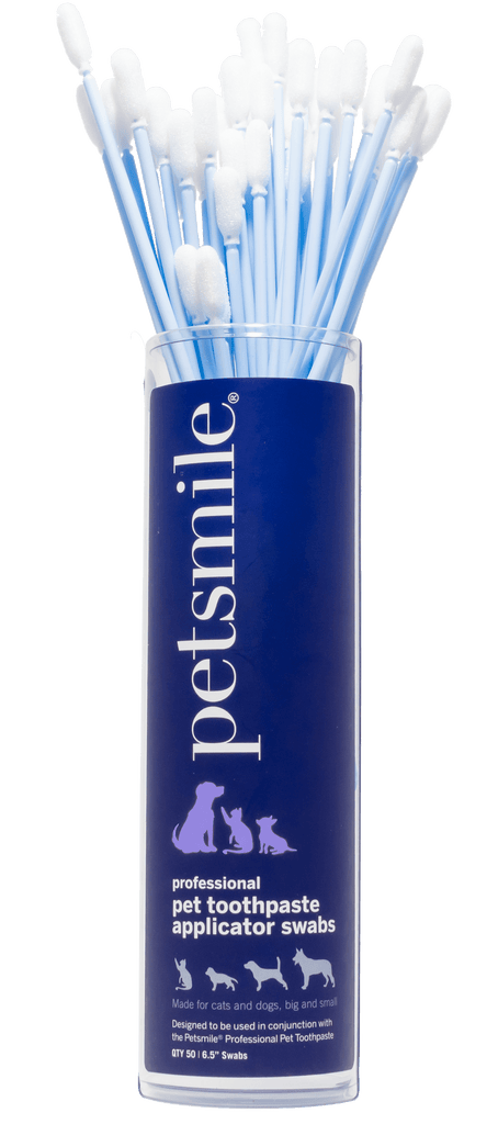 PETSMILE Toothpaste Applicator Swabs 50 PCS - Sparklet