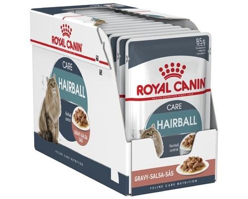 ROYAL CANIN Wet Cat Food Hairball Care Gravy Pouches 12X85G - Sparklet