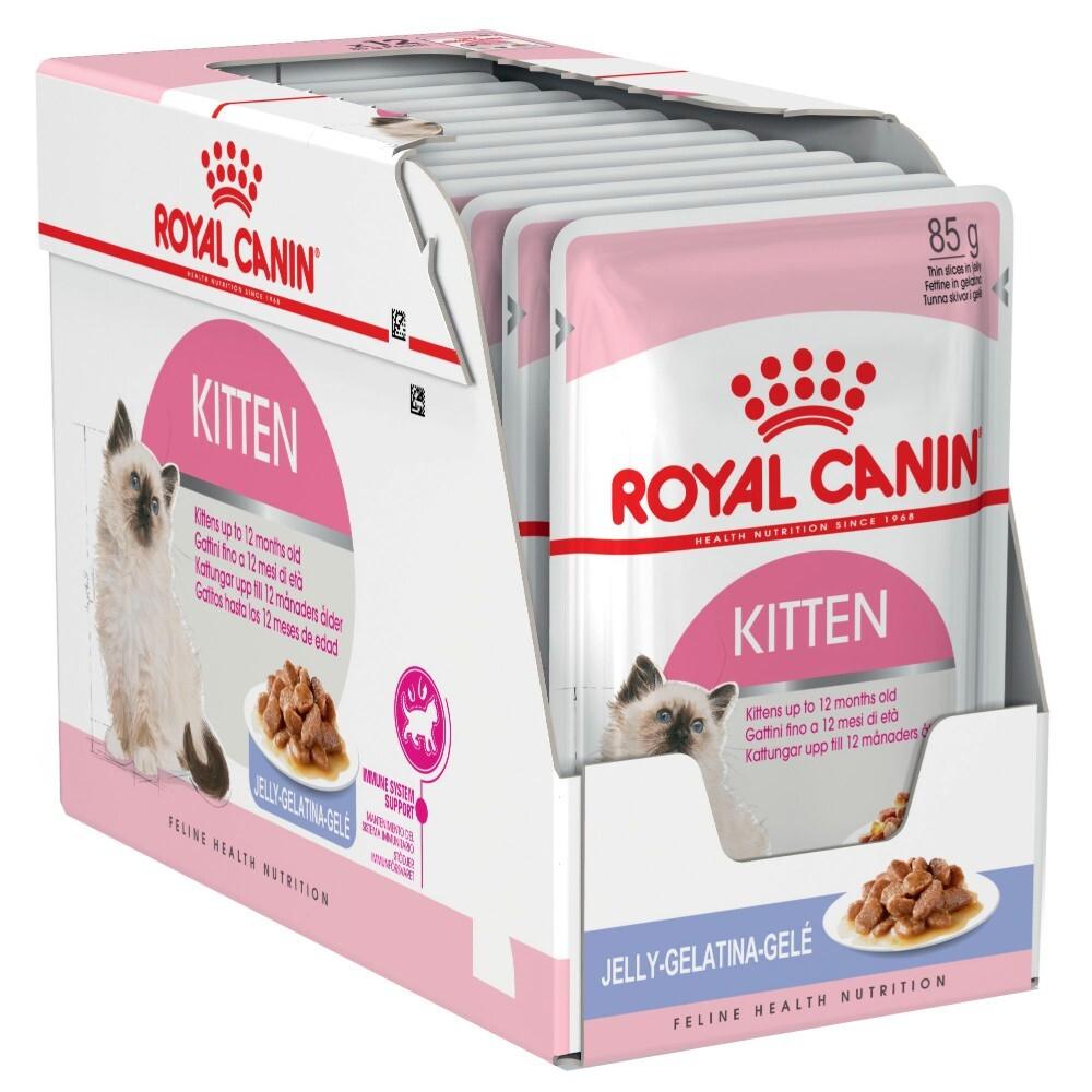 ROYAL CANIN Wet Cat Food Kitten Jelly Pouches - Sparklet