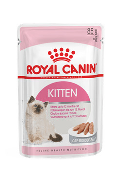 ROYAL CANIN Wet Cat Food Kitten Loaf Pouches - Sparklet