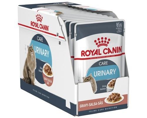 ROYAL CANIN Wet Cat Food Urinary Care Gravy Pouches 12X85G - Sparklet