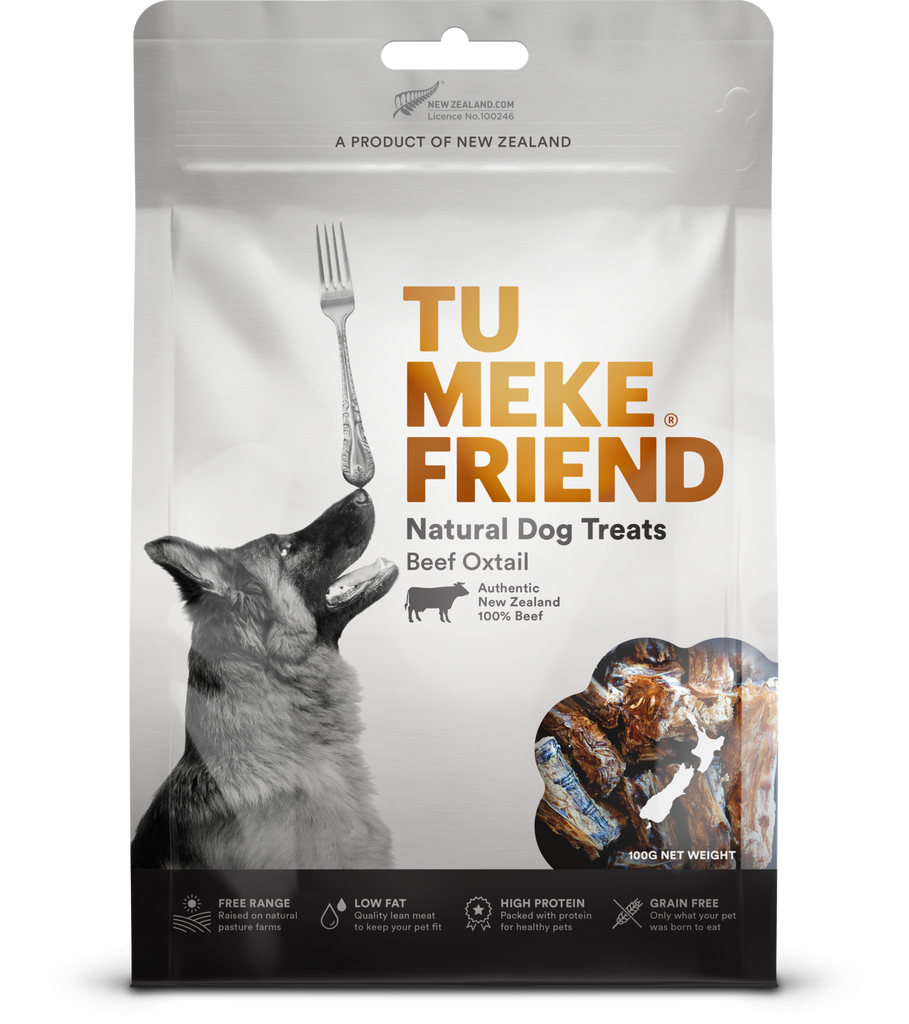 TU MEKE FRIEND Air-Dried Natural Dog Treats Beef Oxtail 100G - Sparklet