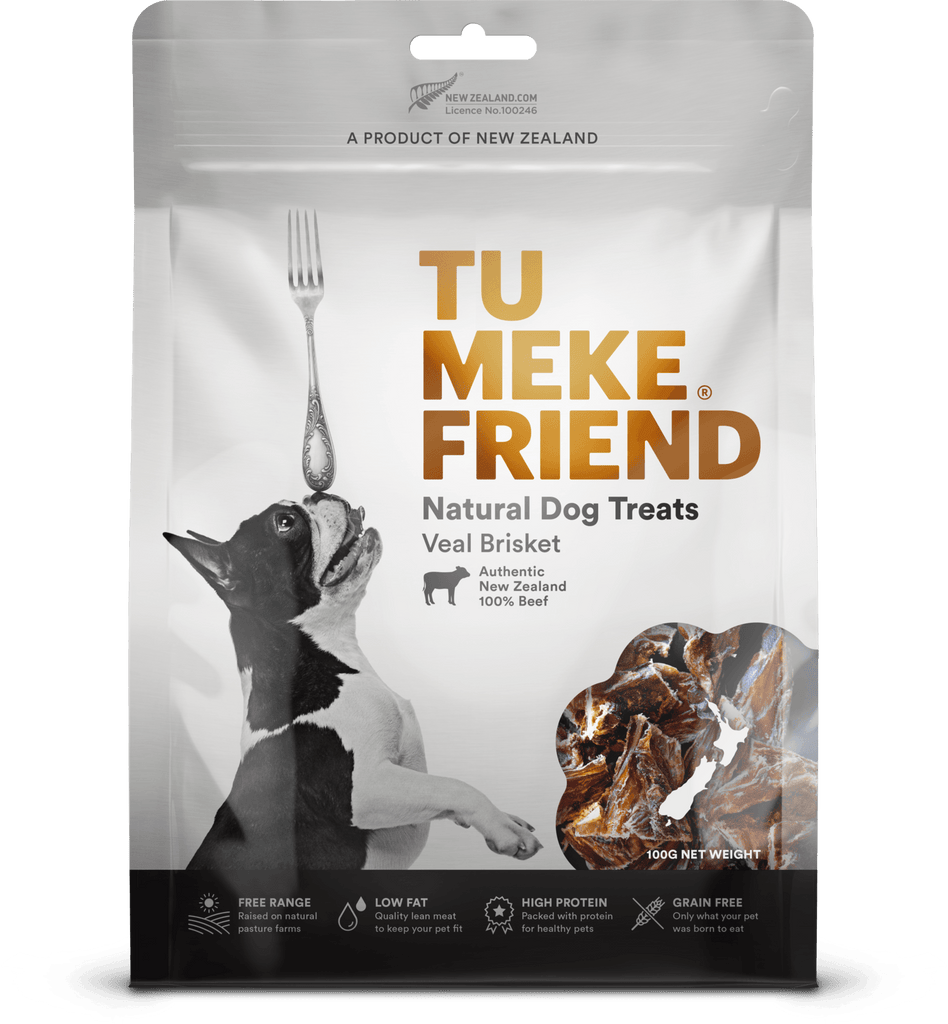 TU MEKE FRIEND Air-Dried Natural Dog Treats Veal Brisket 100G - Sparklet