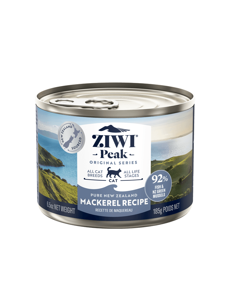 ZIWI PEAK Cat Can Mackerel - 185G / 185G X 12 - Sparklet