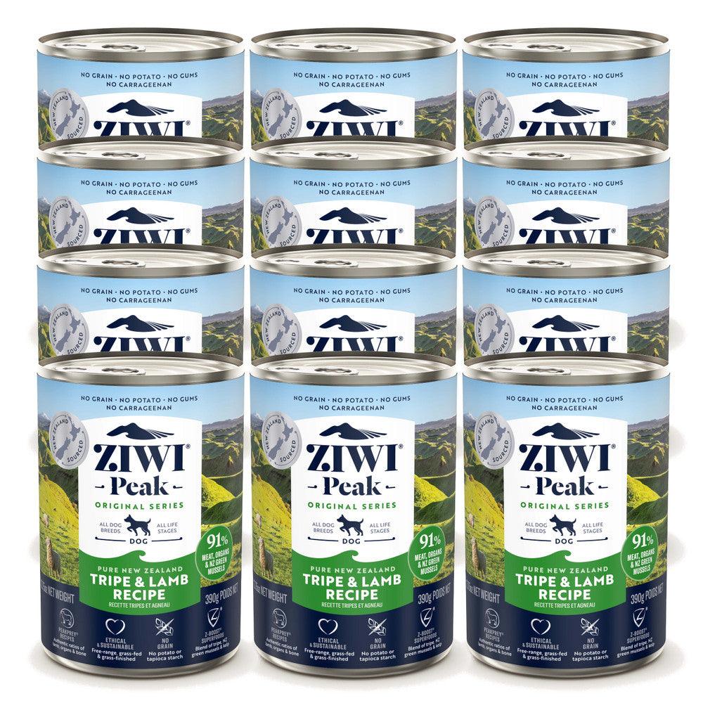 ZIWI PEAK Dog Dog Can Tripe & Lamb 390G / 390G X 12 - Sparklet